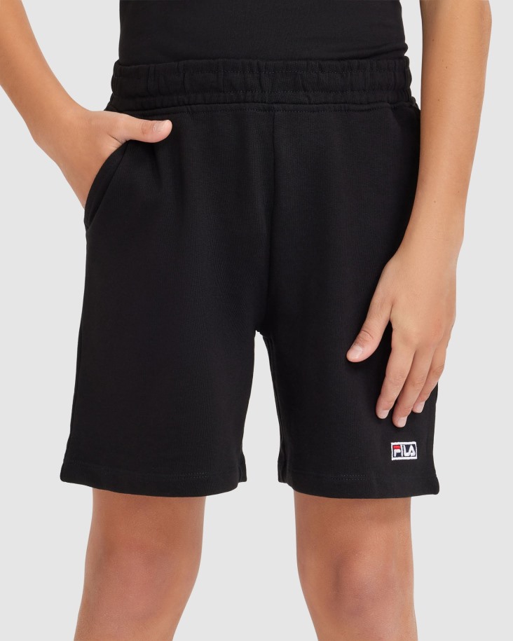Pantalón Corto Parker Niño Fila Outlets Negro