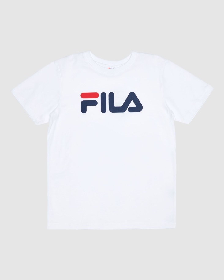Camiseta Blanca Clásica Niño Fila Outlet