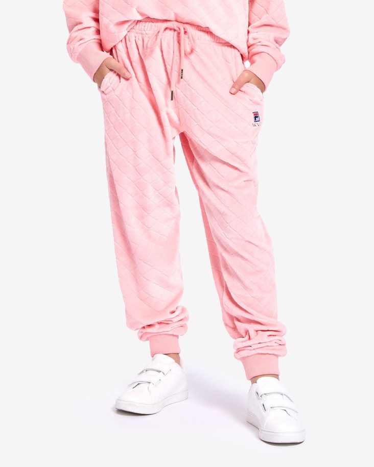 Pantalón Sloane Niño Fila Outlets Pale Rose
