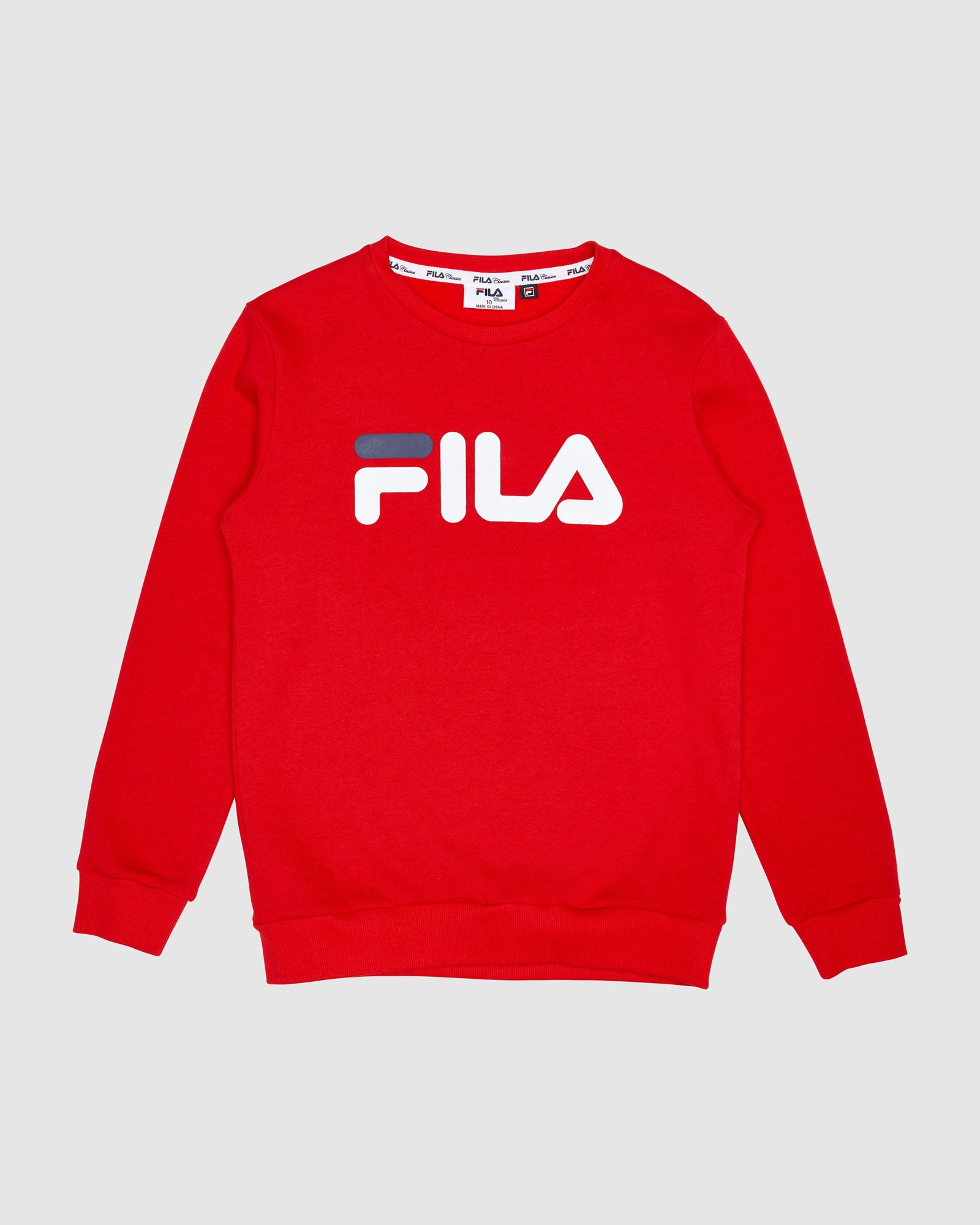 Fila Outlets Classic Kid's Crew Rojo