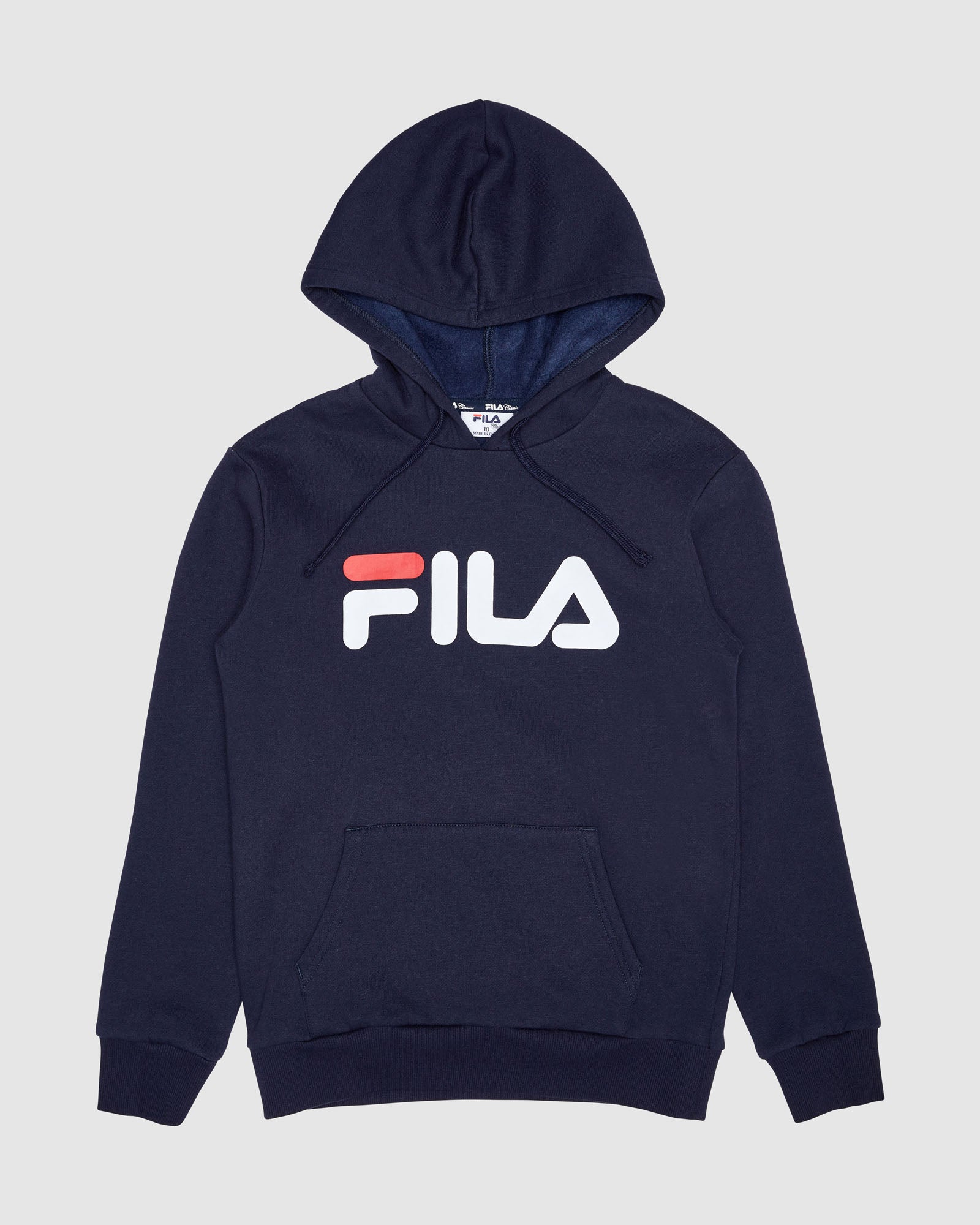 New Navy Classic Niño Capucha Fila Outlet