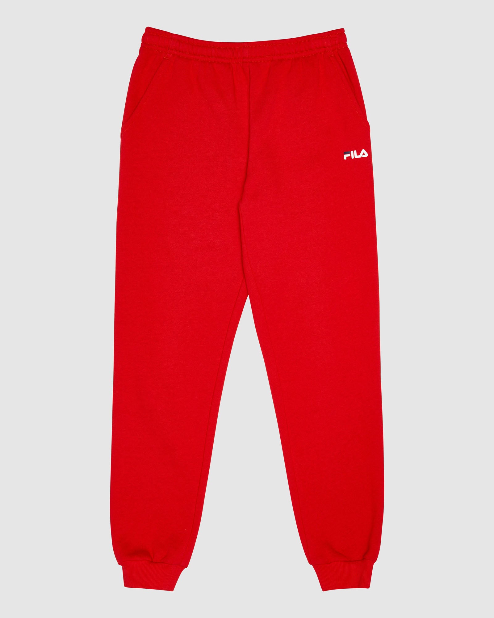 Pantalon Clasico Niño Fila Outlets Rojo