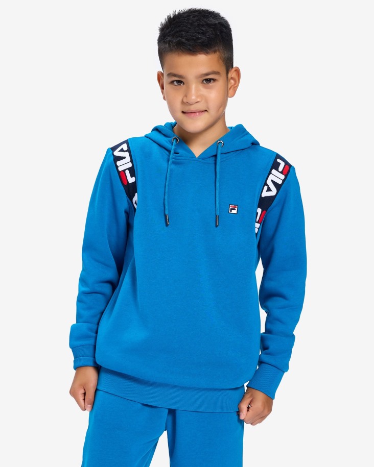 Capucha Mykonos Azul Niño Badge 2.0 Fila Outlet
