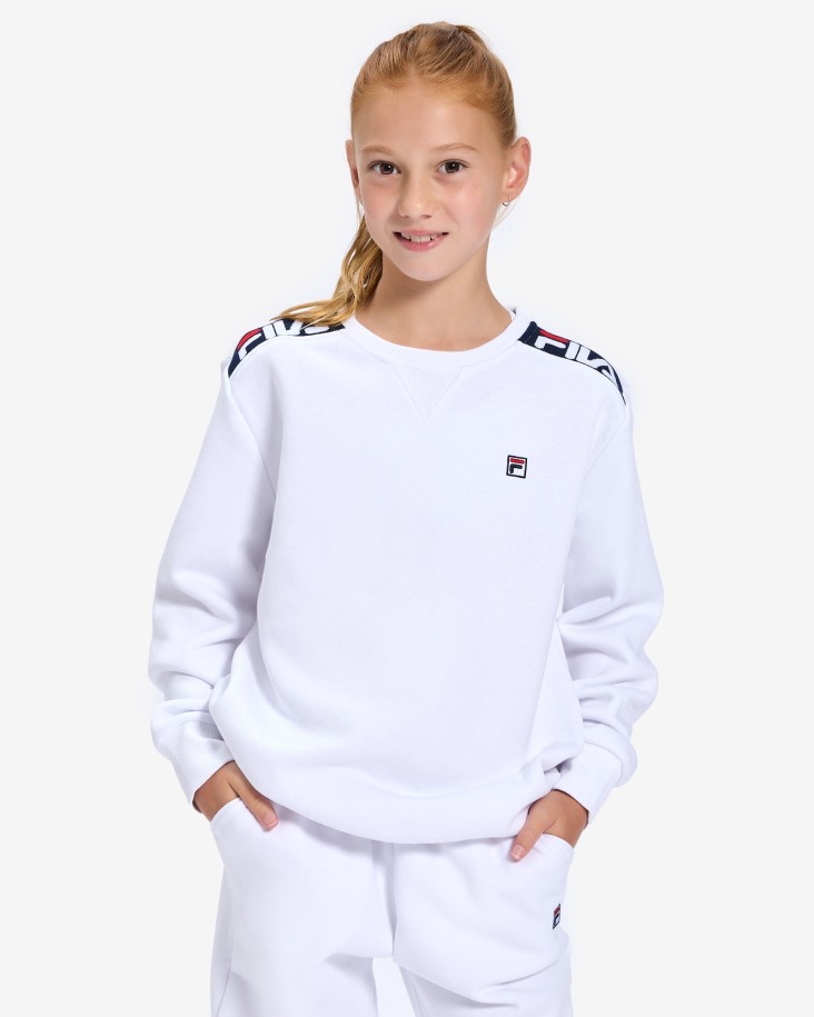 Kid's Badge 2.0 Crew Blanco Fila Outlet