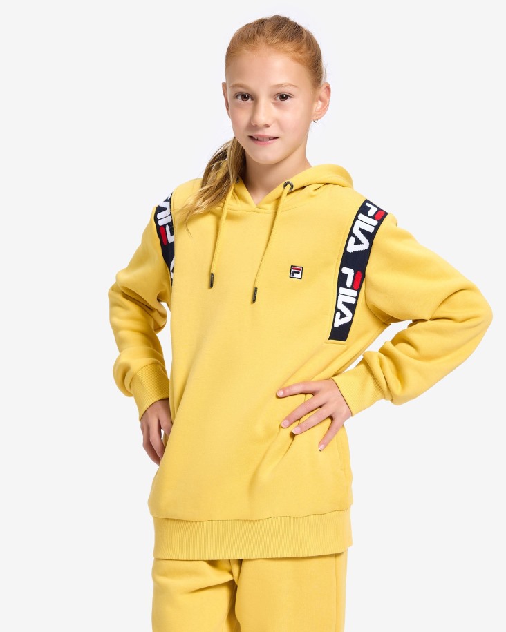 Capucha Badge 2.0 Niño Misted Amarillo Fila Outlet