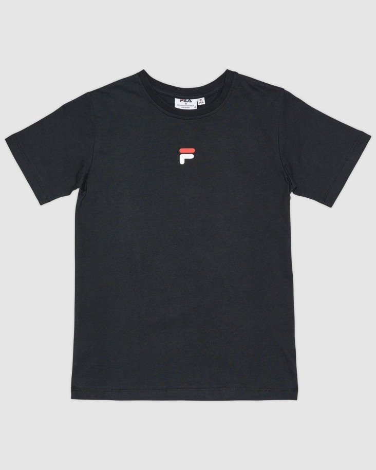 Fila Outlets Camiseta Carson Niño Negra