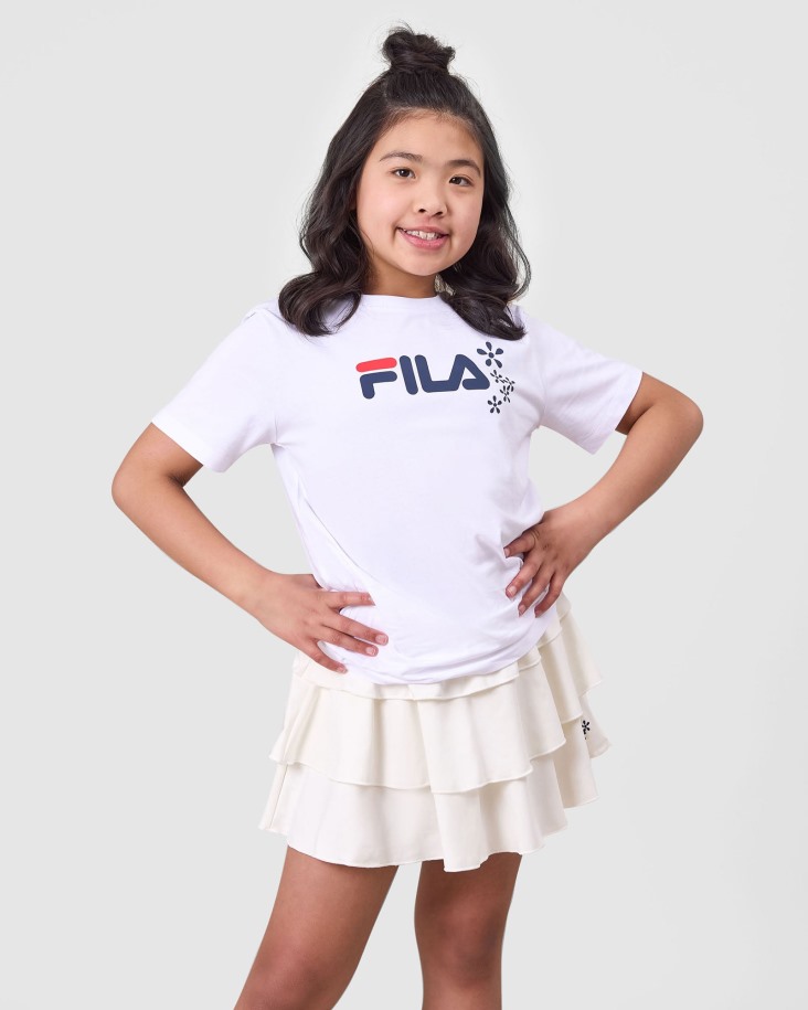 Camiseta Blanca Diya Outlet Fila