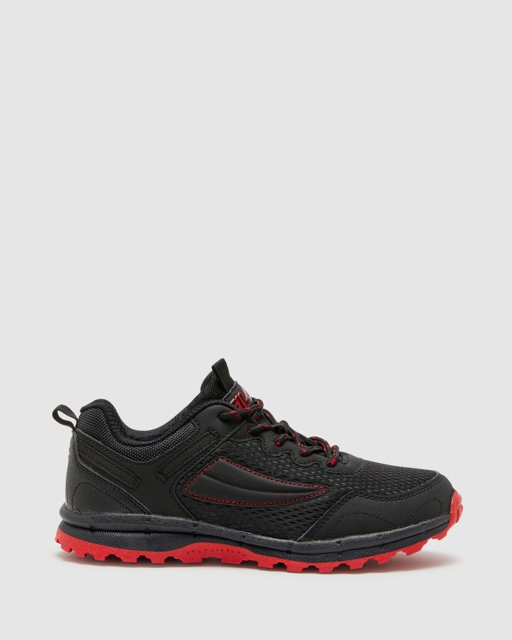 Fila Outlets Negro/rojo Niño Fila Outlets Trento