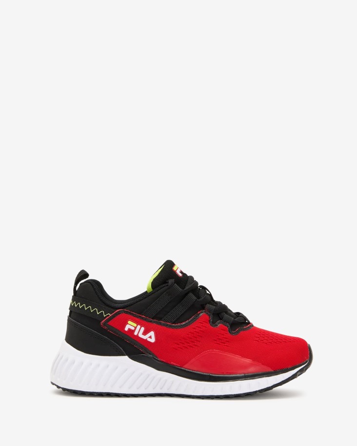 Zapatillas Fila Niños Molise Negro/amarillo/rojo Zapatillas Fila