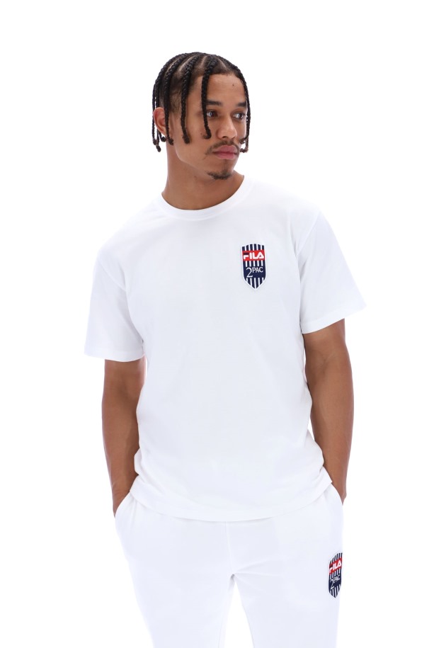 Camiseta Con Parche Tupac De Salida De Cola