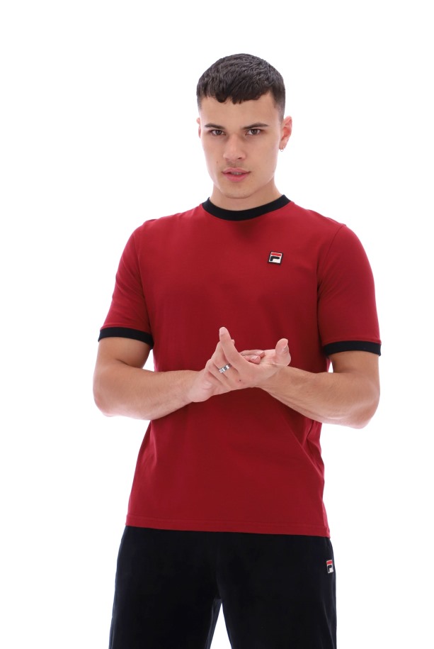 Camiseta Marconi Essential Ringer Queue Outlet