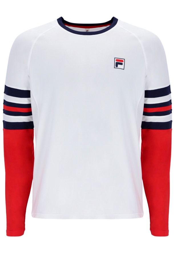 Fila Outlets Heritage Camiseta De Manga Larga