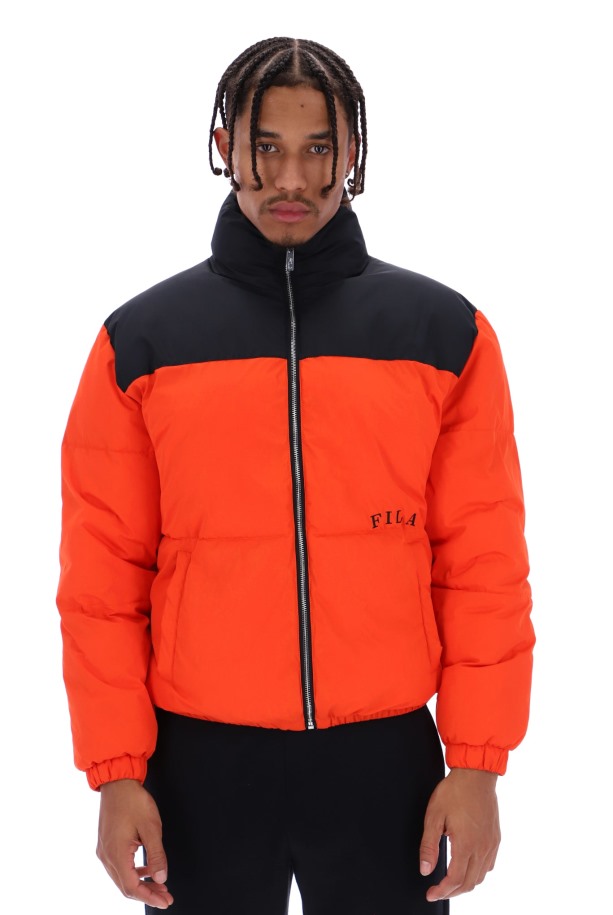 Chaqueta Acolchada Con Paneles Evan Unisex Fila Outlet