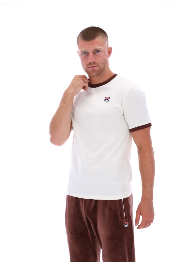 Fila Outlets Marconi Fashion Essential Camiseta Con Cuello Redondo