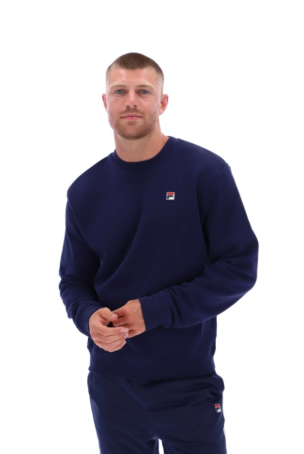 Fila Outlets Luka Essential Crew Con Paneles Laterales Acanalados