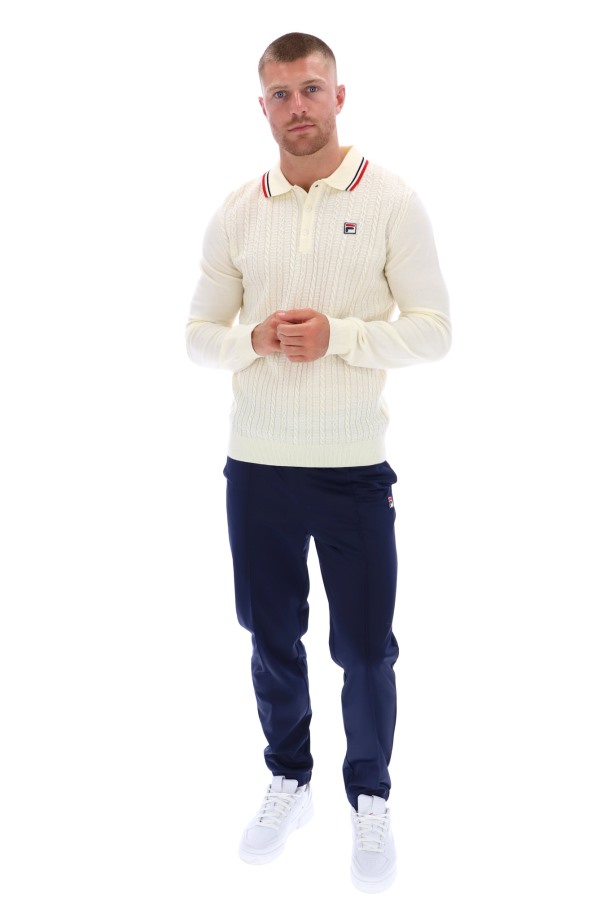 Platon Cable Knit Polo Fila Outlet
