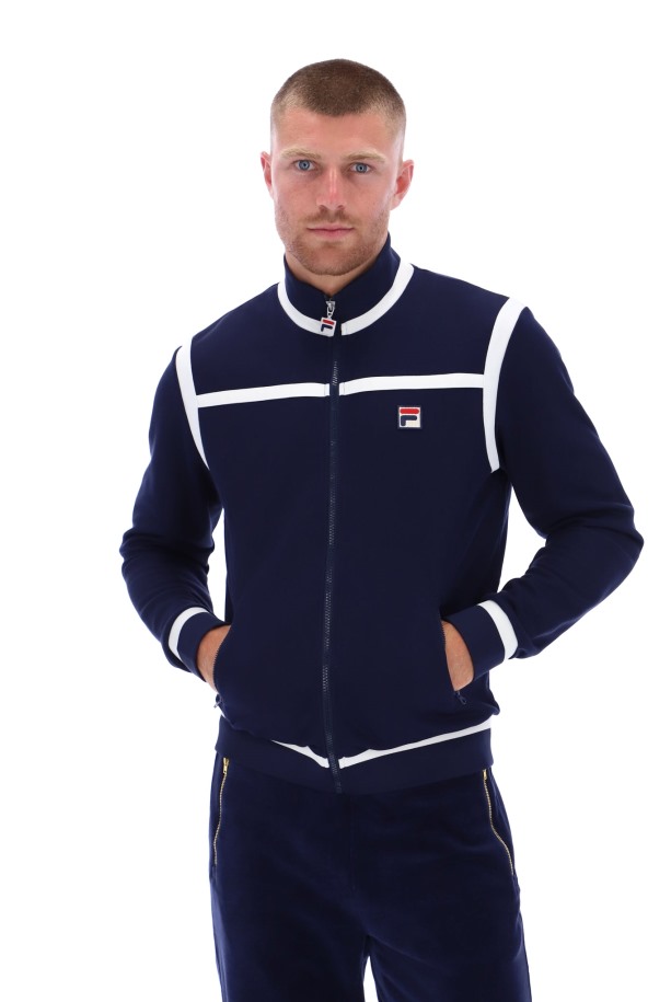 Chaqueta De Chándal Con Rayas Nate De Fila Outlets