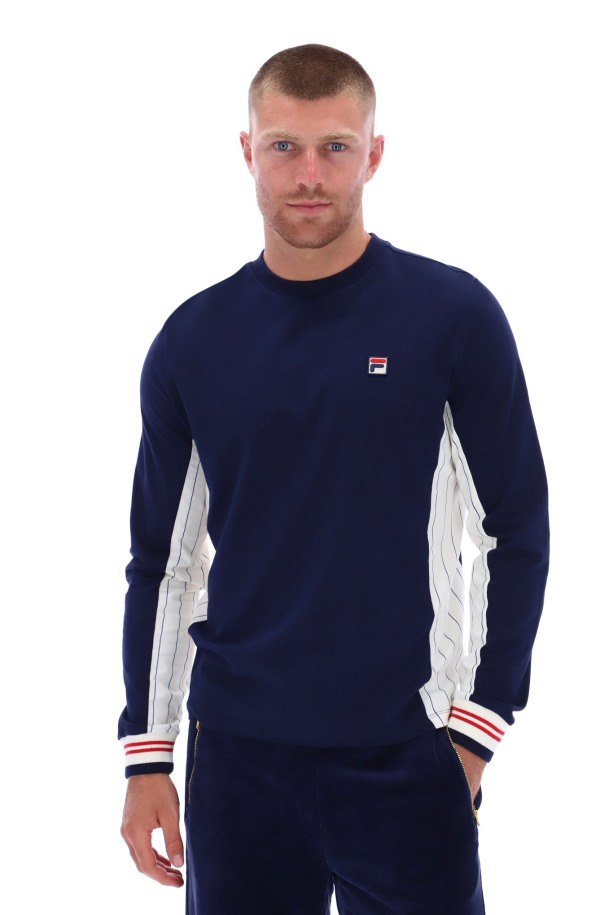 Camiseta Silas Manga Larga Outlet Fila