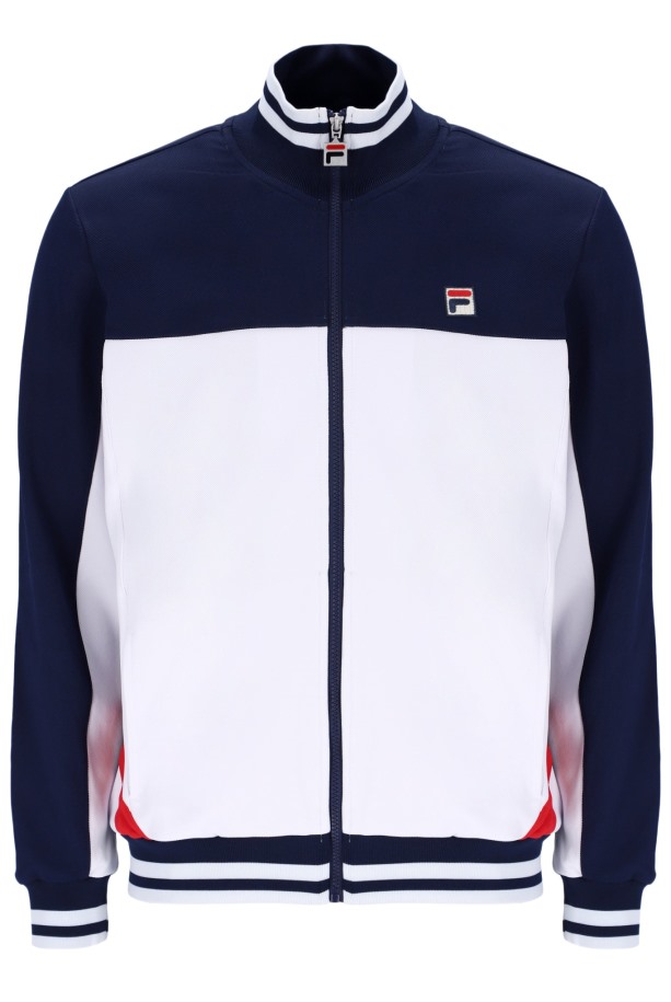 Chaqueta De Chándal Con Cuello Alzado Y Desempate De Fila Outlets