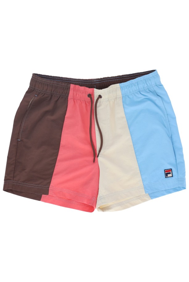 Shorts De Baño Con Tiras Fila Outlet