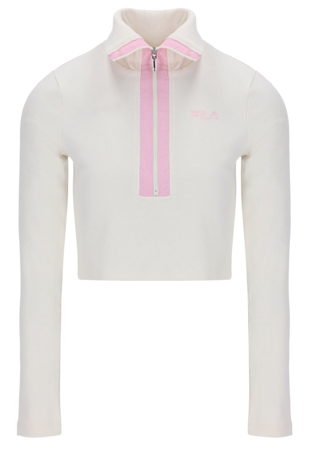 Fila Outlets Imogen Top Ajustado Con Cuello Ancho