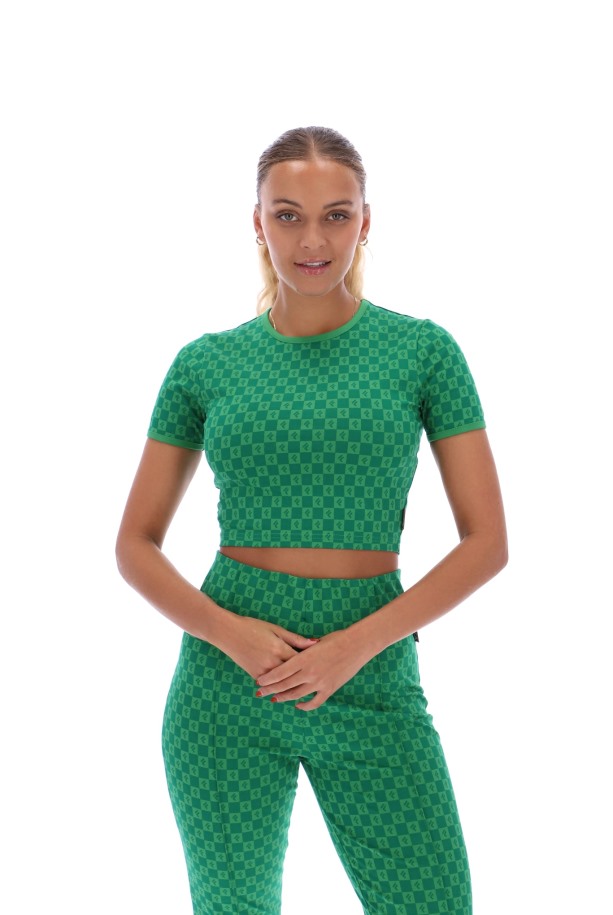 Camiseta Jane Cropped Fila Outlet